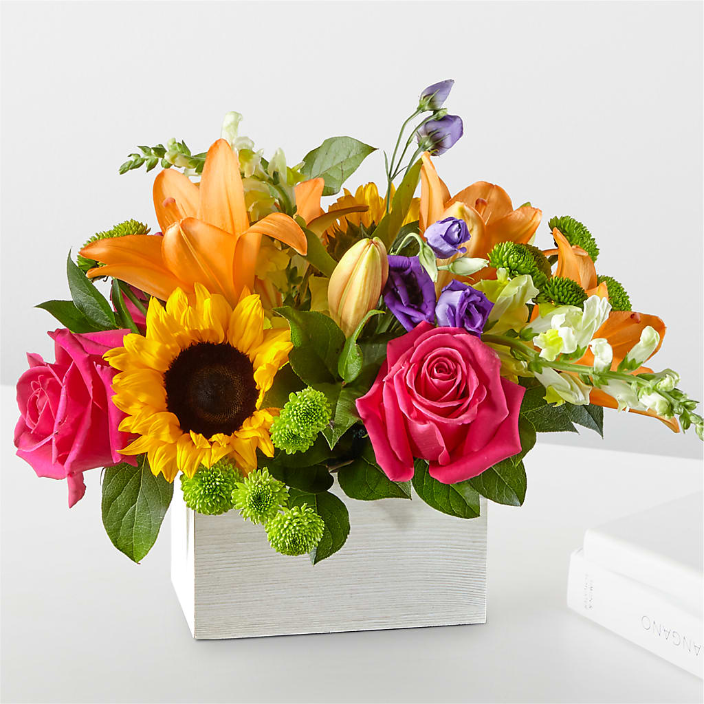 Best Day Box Bouquet – Flowers By Helen, Forsyth GA