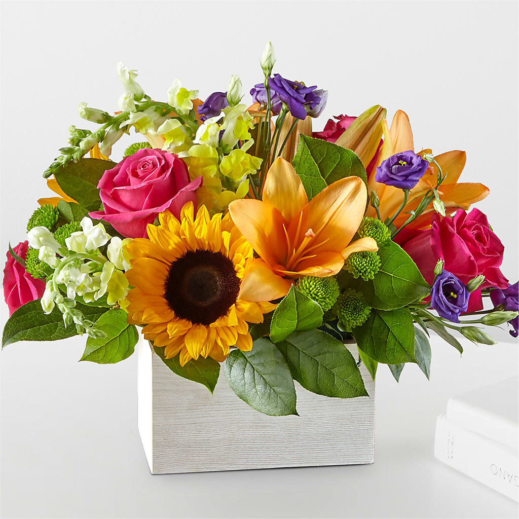 Best Day Box Bouquet – Flowers By Helen, Forsyth GA