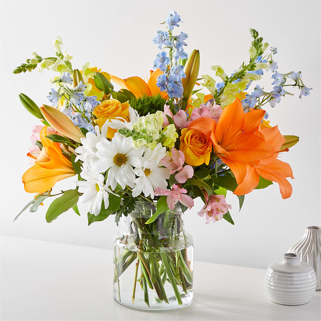Sun Salutation Bouquet – Flowers By Helen, Forsyth GA
