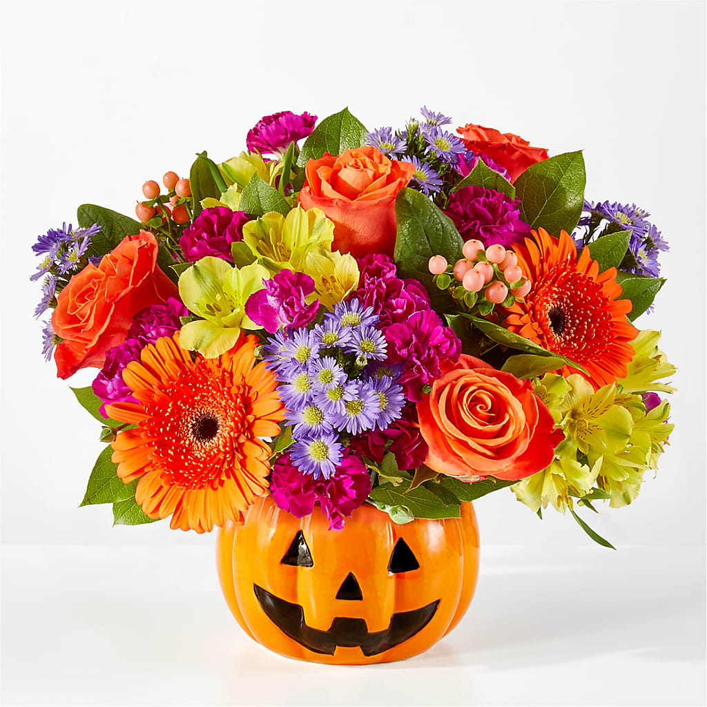 Tricks & Treats Pumpkin – Flowers By Helen, Forsyth GA