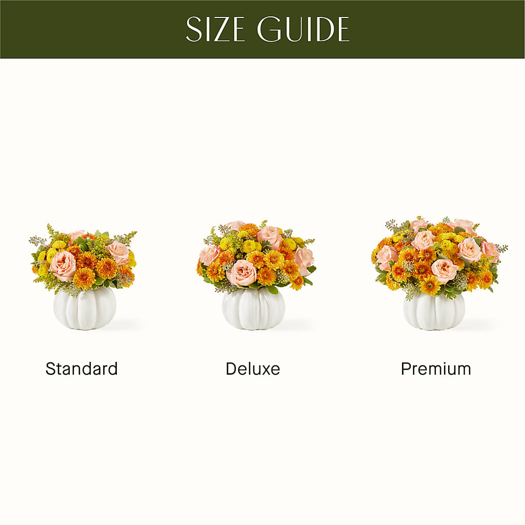 Peachy Pumpkin – Flowers By Helen, Forsyth GA