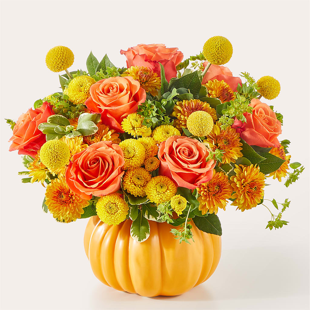Gourdgeous Pumpkin – Flowers By Helen, Forsyth GA