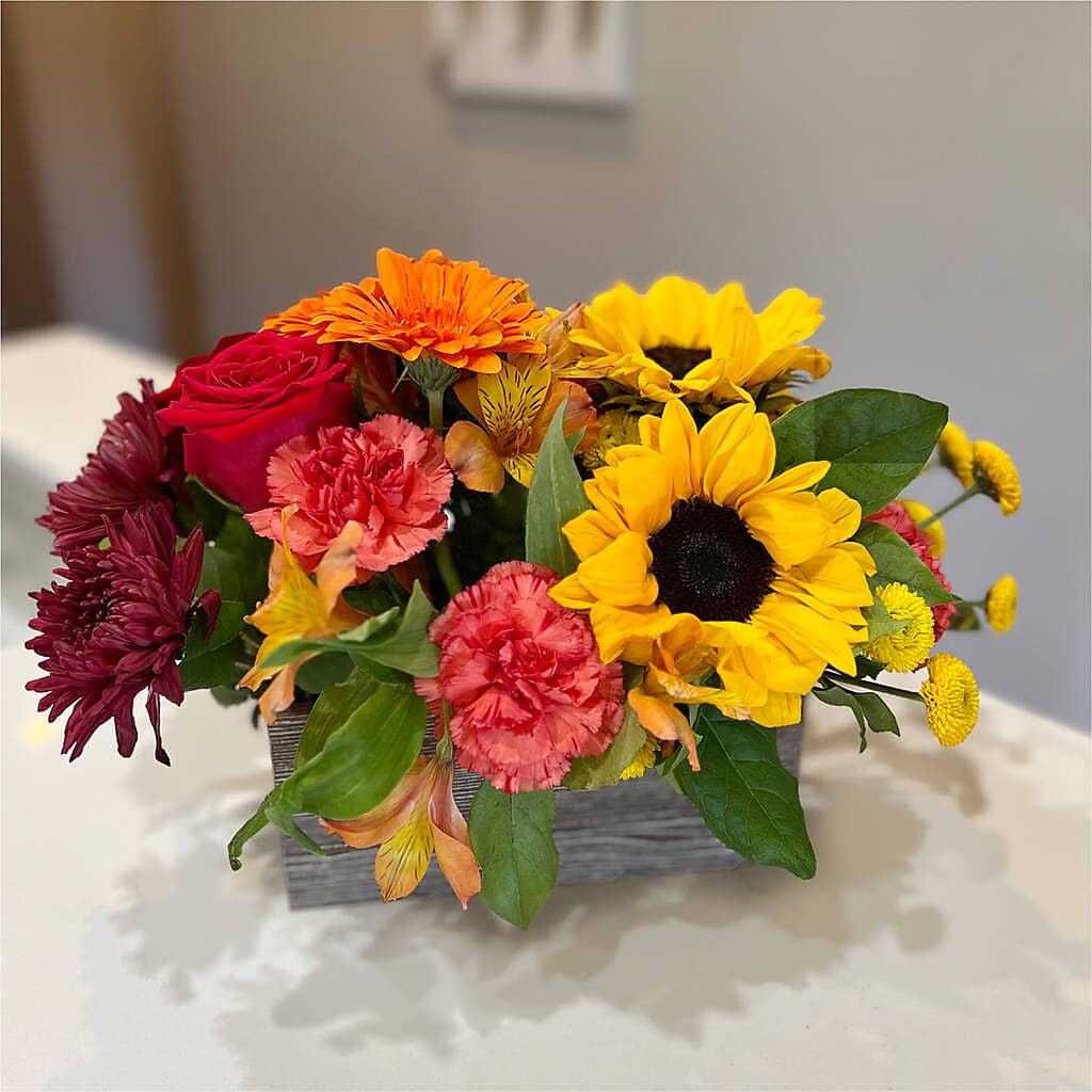 Autumn Orchard Bouquet – Flowers By Helen, Forsyth GA