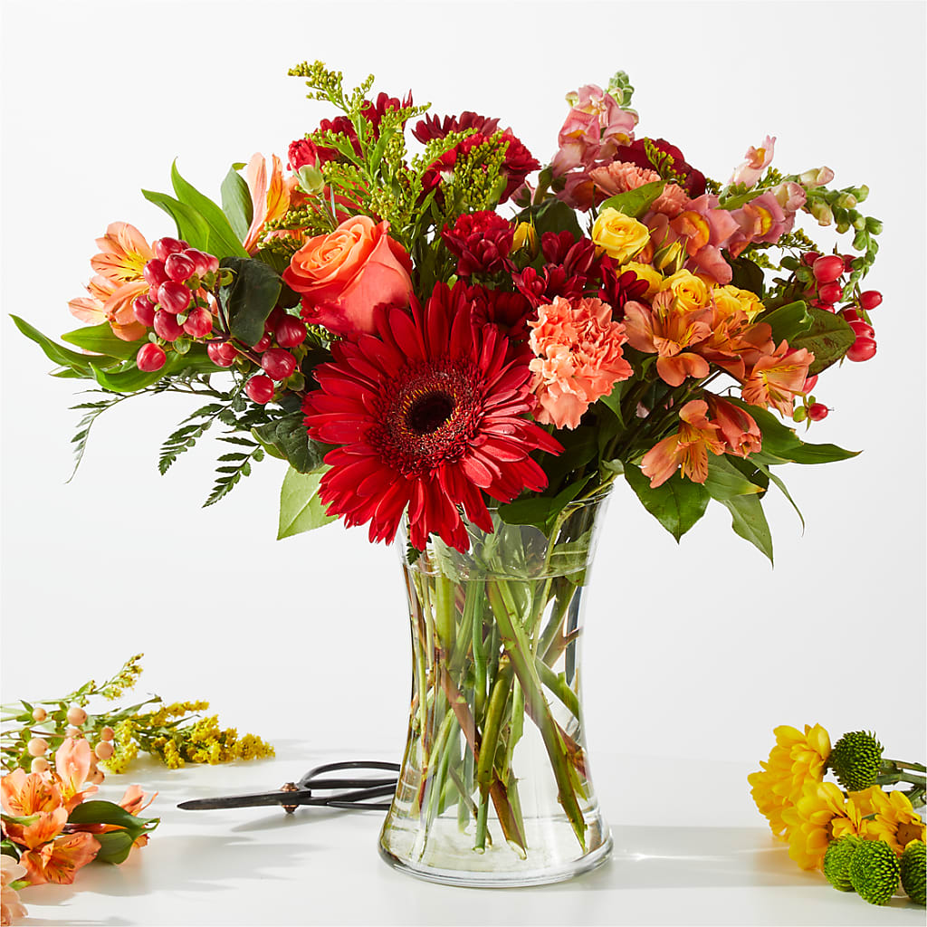 Fall Delight – A Florist Original – Flowers By Helen, Forsyth GA