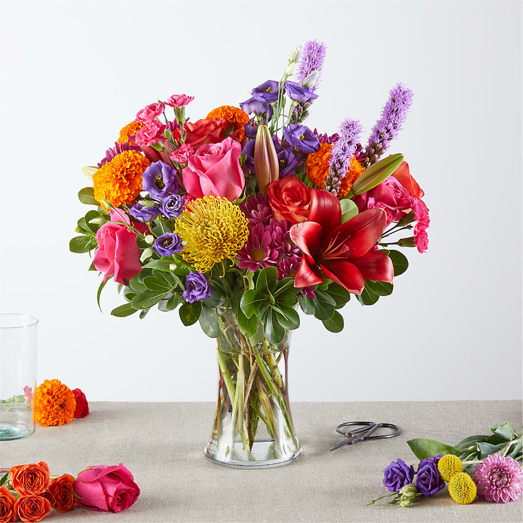 Feast of Color – A Florist Original – Flowers By Helen, Forsyth GA