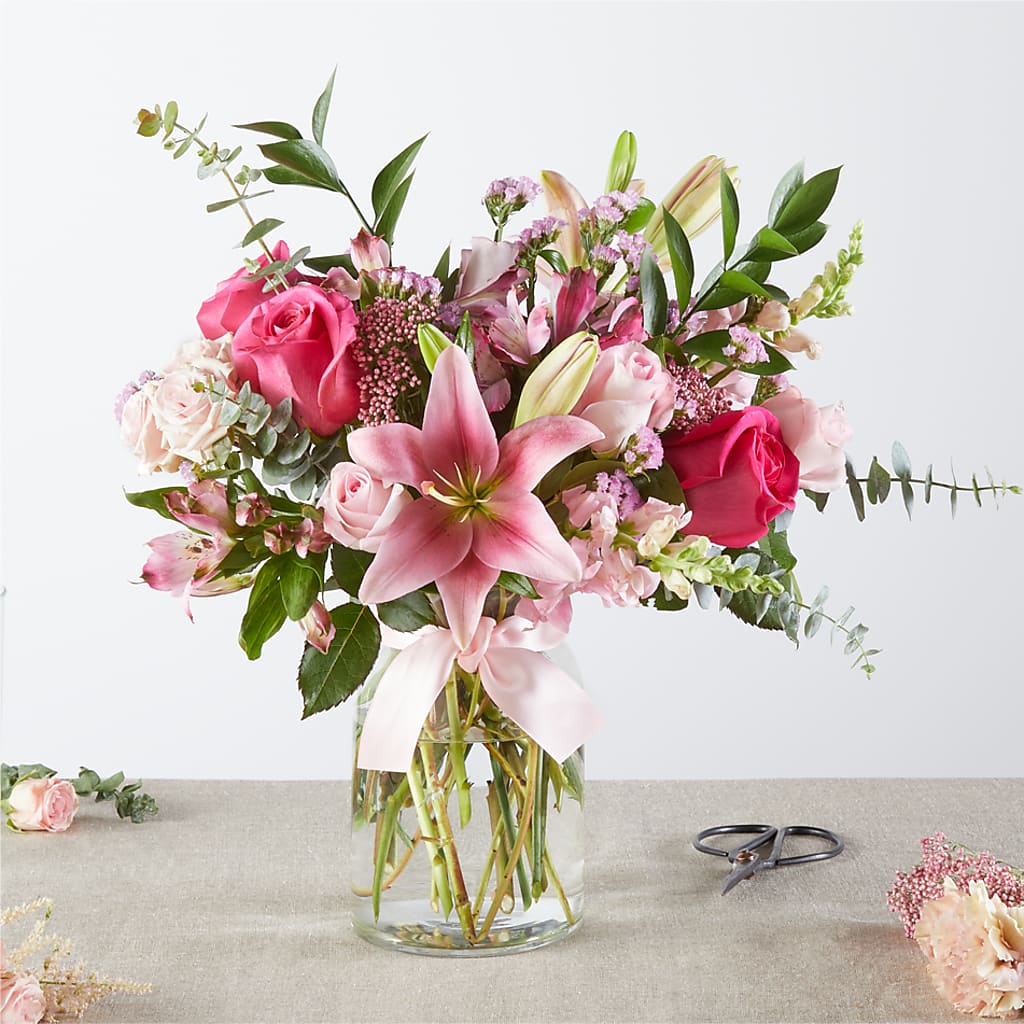 Pink Ribbon - A Florist Original – Flowers By Helen, Forsyth GA