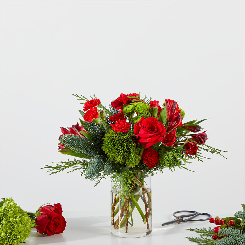 Merry Moment Bouquet – A Florist Original – Flowers By Helen, Forsyth GA