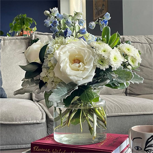 Clear Skies Bouquet – Flowers By Helen, Forsyth GA