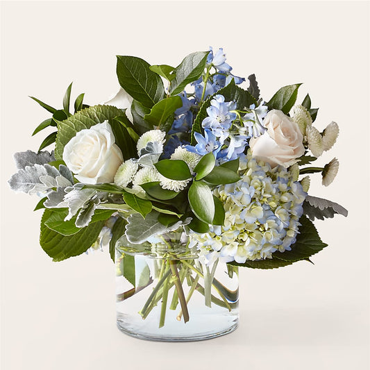 Clear Skies Bouquet – Flowers By Helen, Forsyth GA