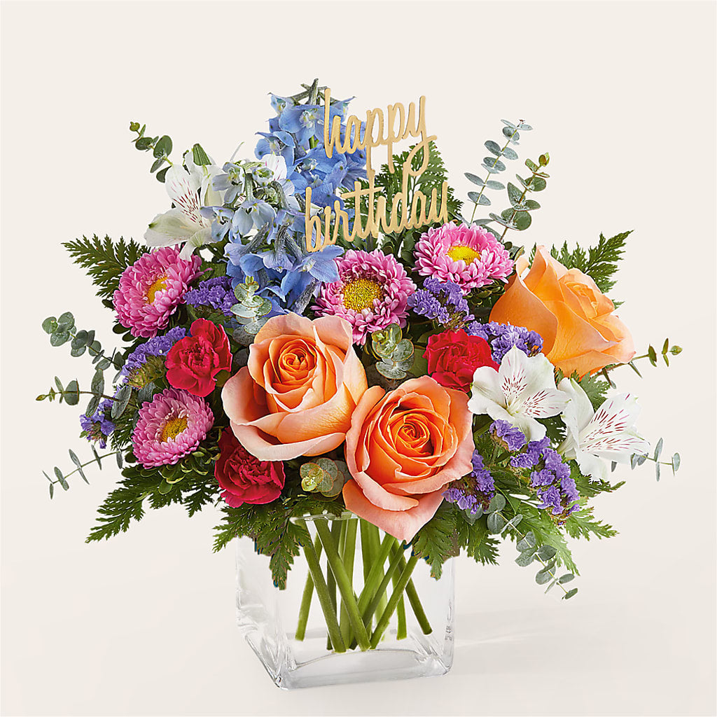 Birthday Bash Bouquet – Flowers By Helen, Forsyth GA