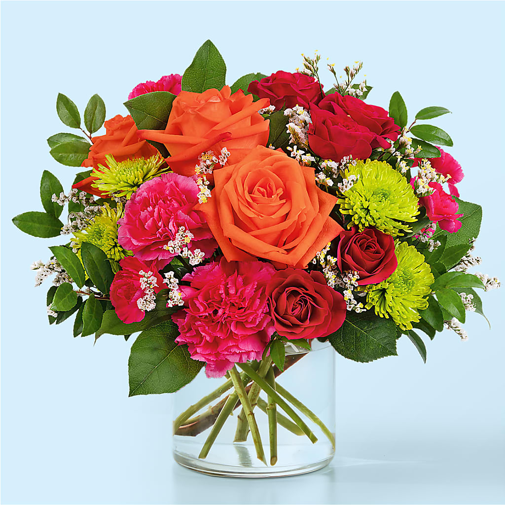 Colorful Carnival Bouquet – Flowers By Helen, Forsyth GA
