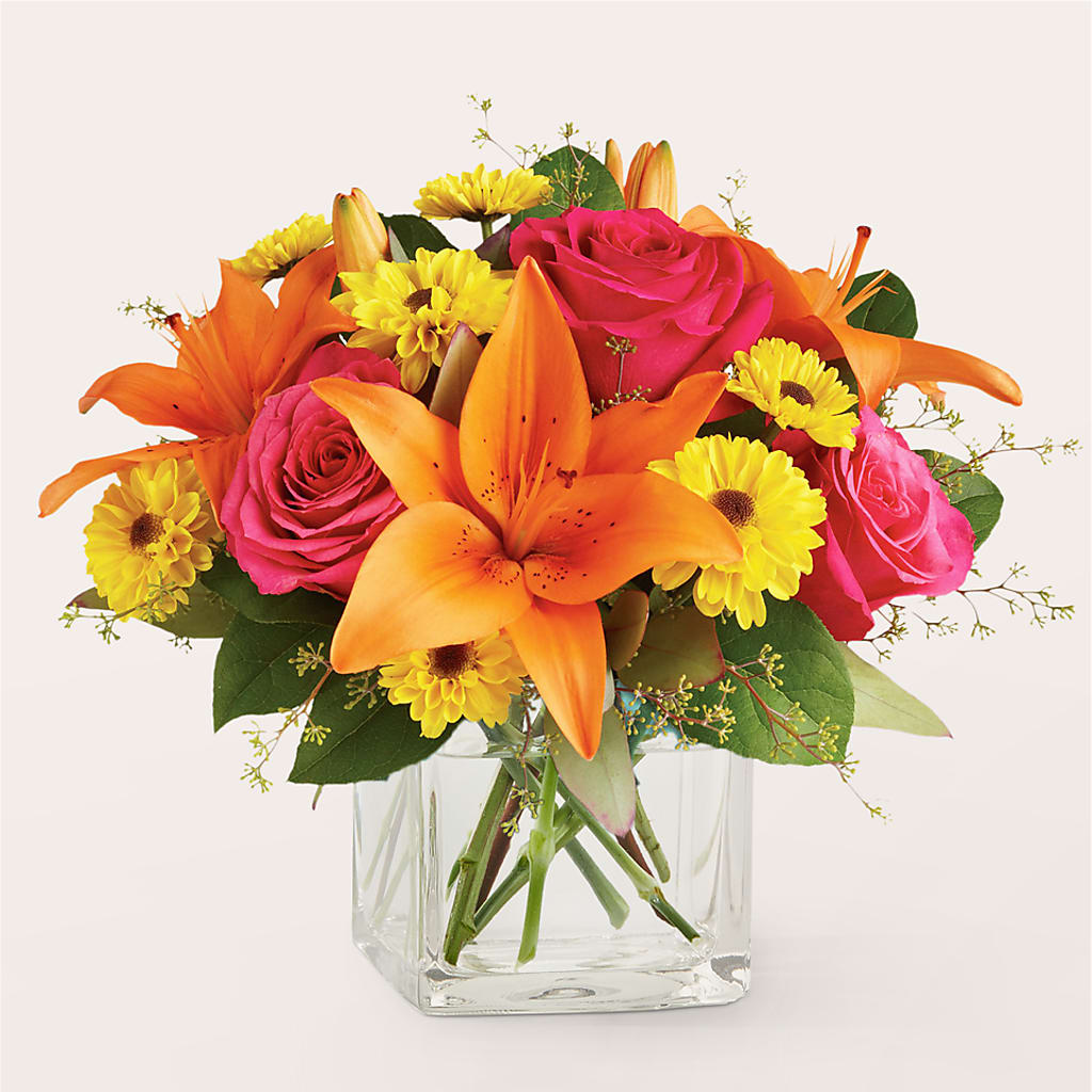 Neon Lights Bouquet – Flowers By Helen, Forsyth GA