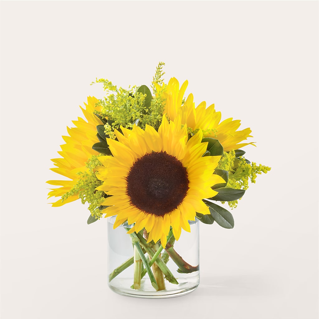Beaming Sunflower Bouquet – Flowers By Helen, Forsyth GA