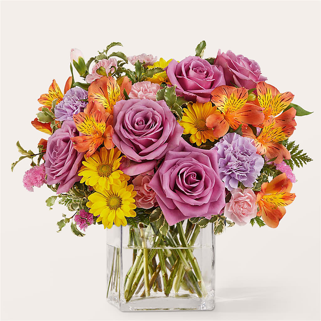 Shades of Happiness Bouquet – Flowers By Helen, Forsyth GA