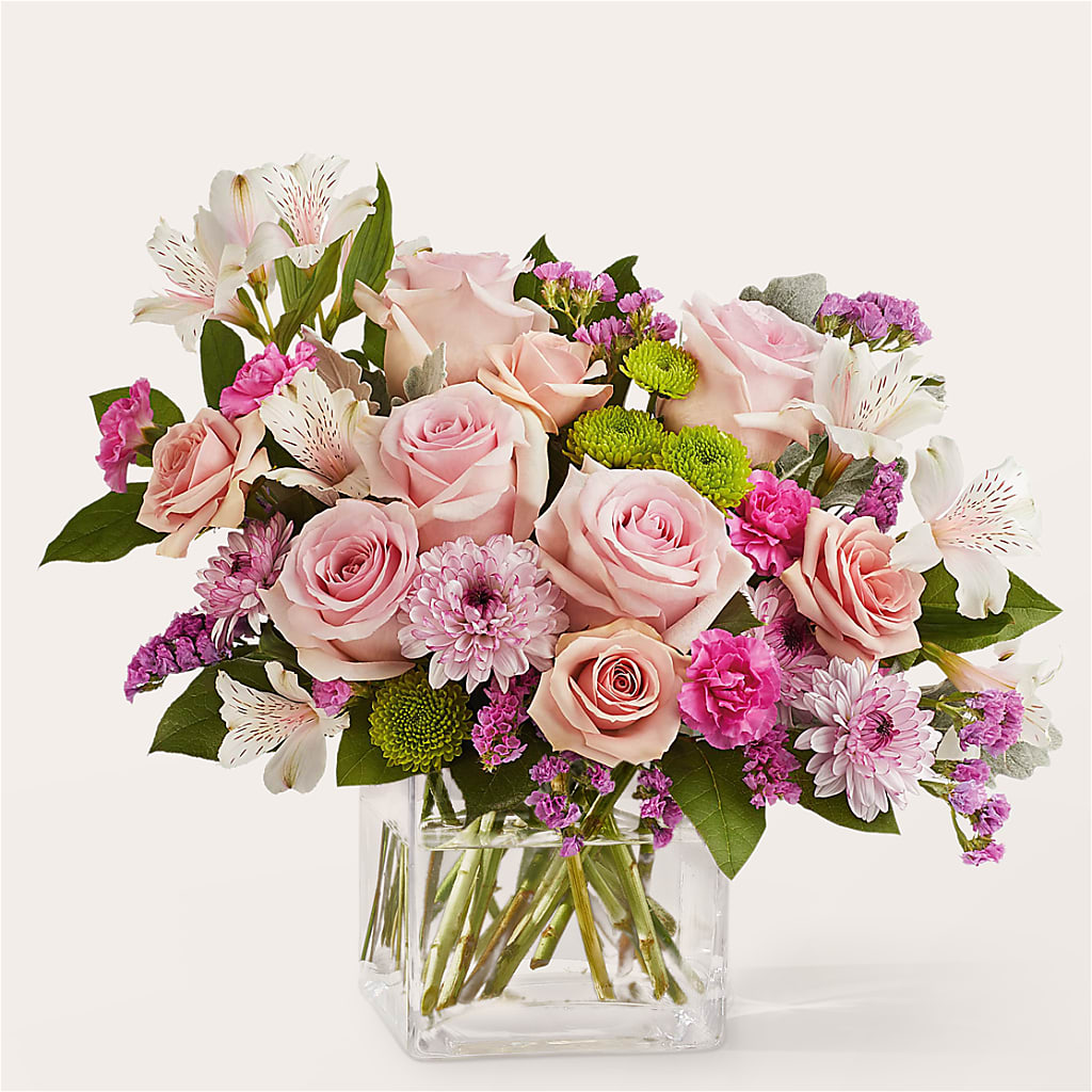 Pink Suede Bouquet – Flowers By Helen, Forsyth GA