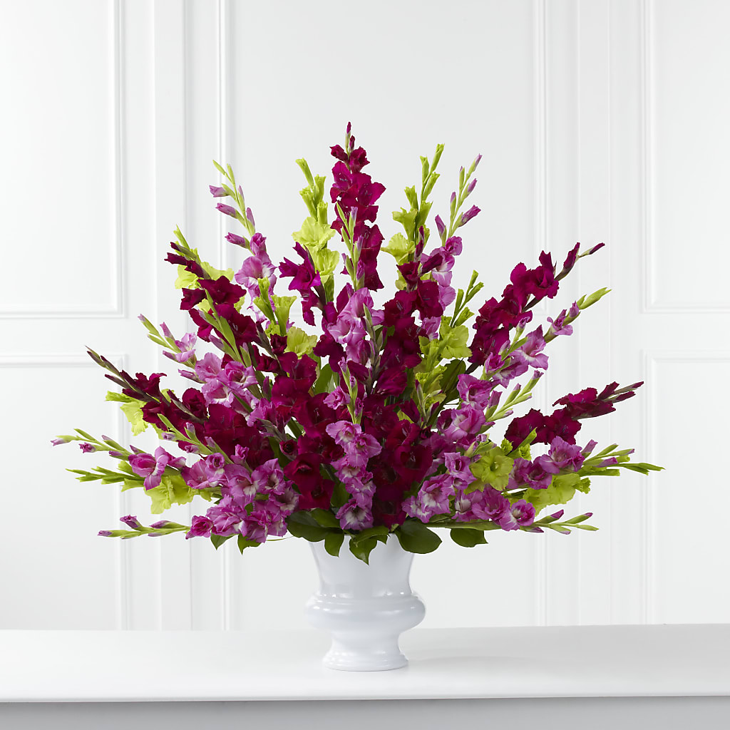 Solemn Offering Arrangement – Flowers By Helen, Forsyth GA