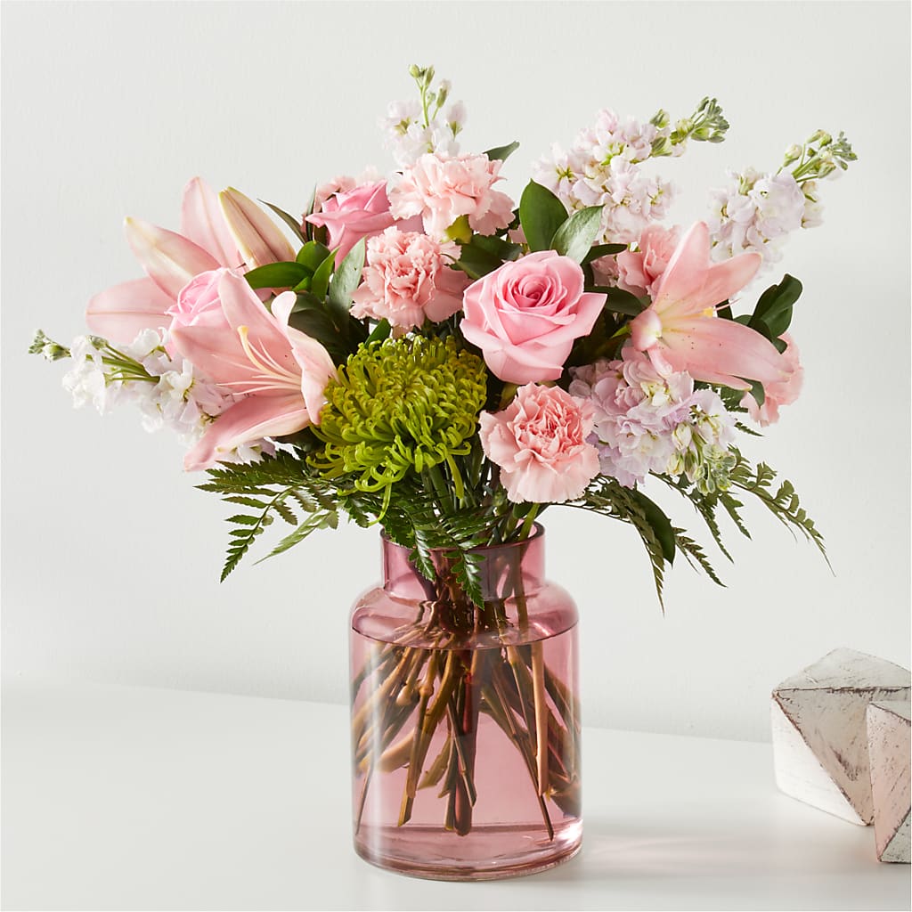 Pretty in Pink Bouquet – Flowers By Helen, Forsyth GA