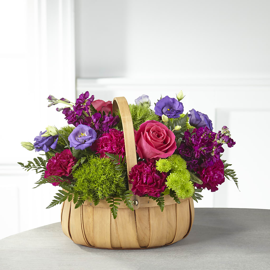 Serene Sanctuary Basket – Flowers By Helen, Forsyth GA