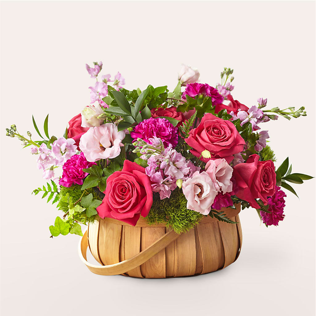 Radiance in Bloom Basket – Flowers By Helen, Forsyth GA