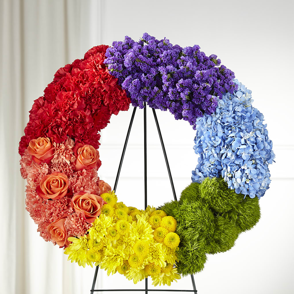 Circle of Love Wreath – Flowers By Helen, Forsyth GA