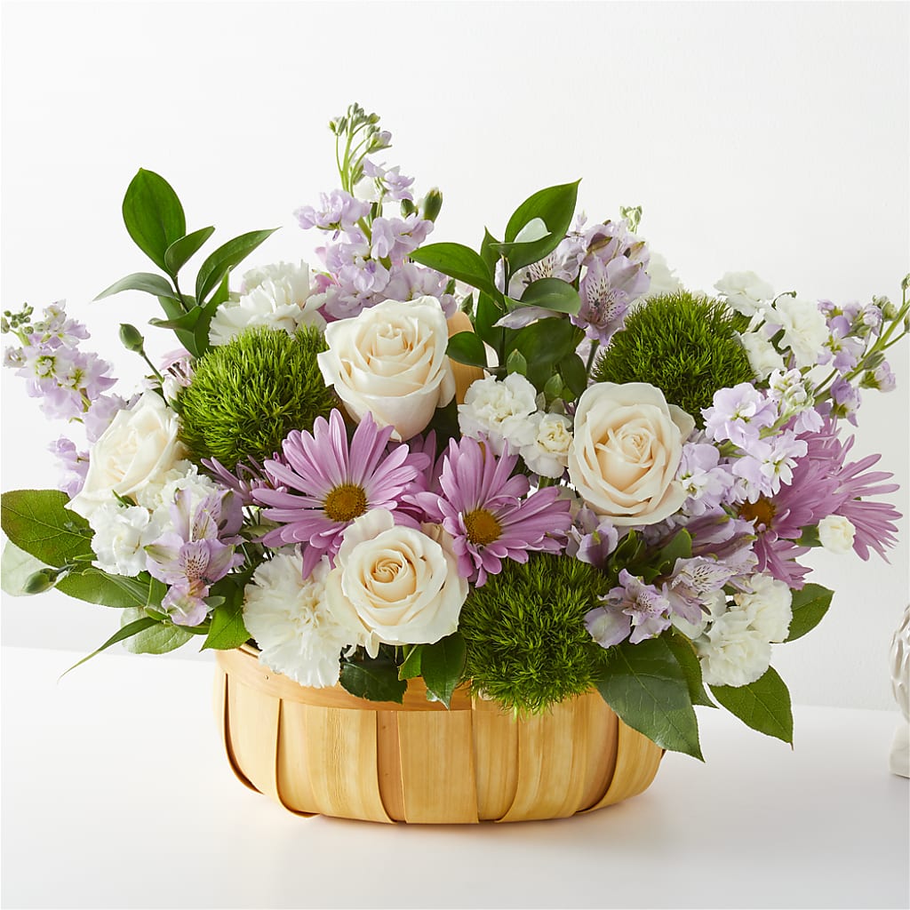 Peace & Love Basket – Flowers By Helen, Forsyth GA