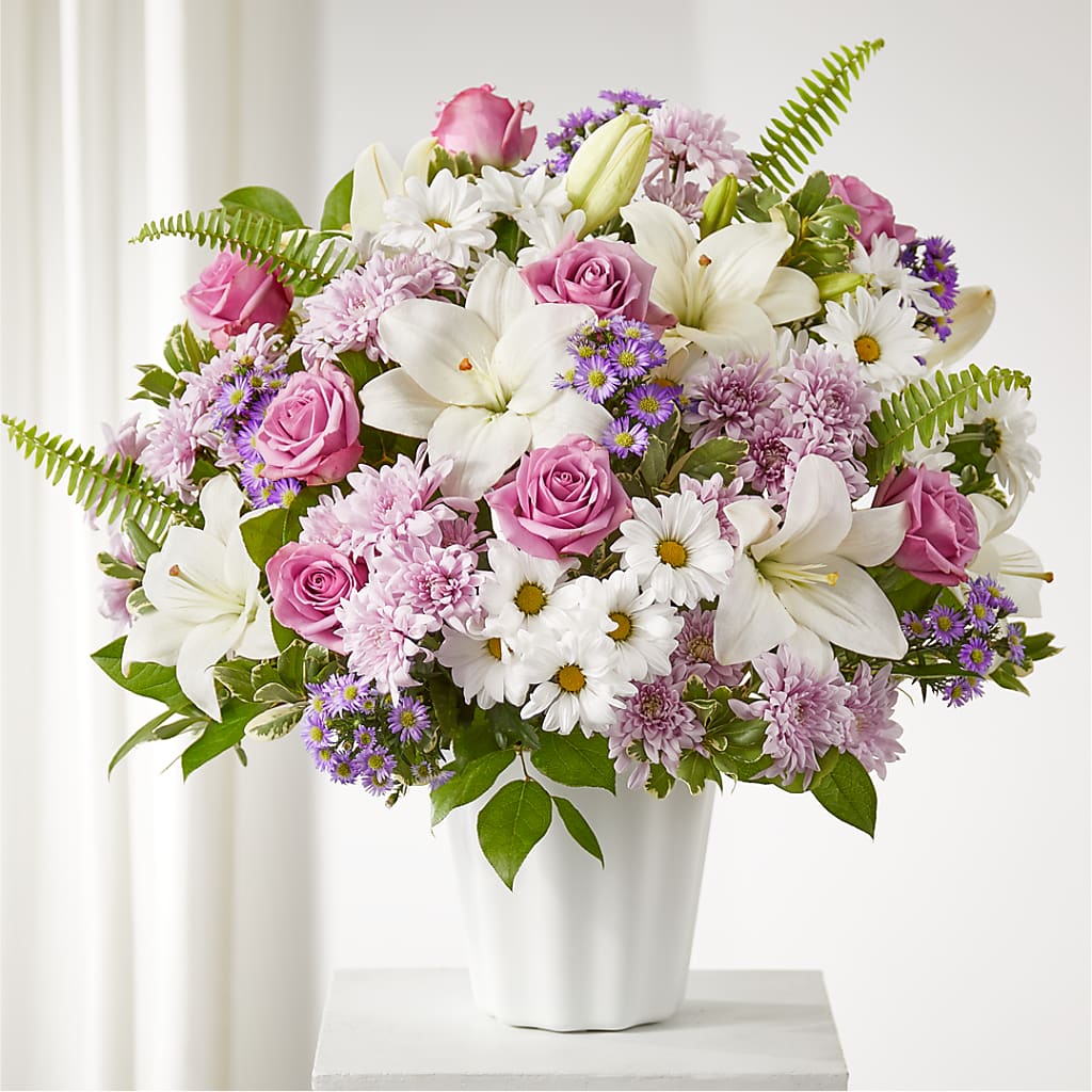 Warmest Thoughts Tabletop Basket – Flowers By Helen, Forsyth GA