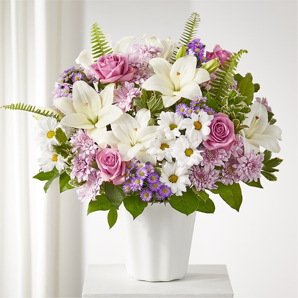 Warmest Thoughts Tabletop Basket – Flowers By Helen, Forsyth GA
