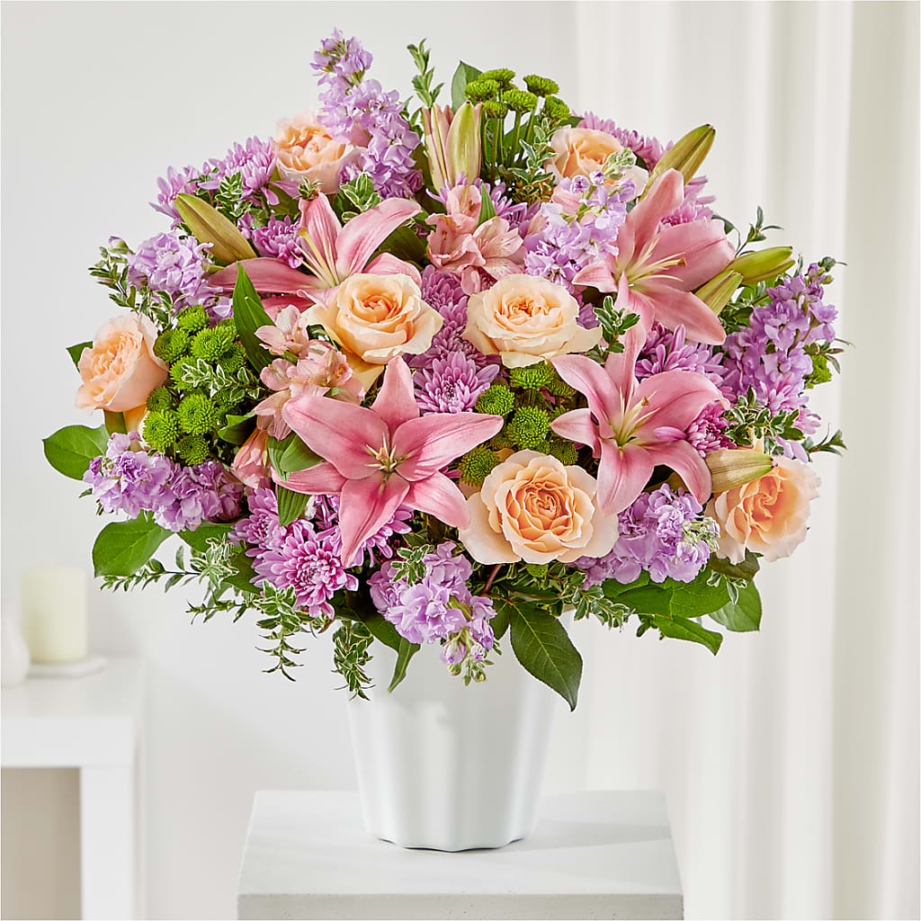 Supportive Embrace Tabletop Basket – Flowers By Helen, Forsyth GA