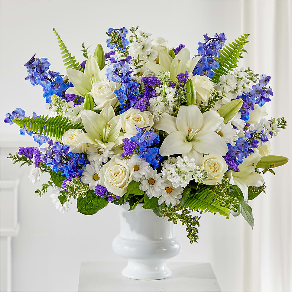 Expressions of Hope Urn Arrangement – Flowers By Helen, Forsyth GA