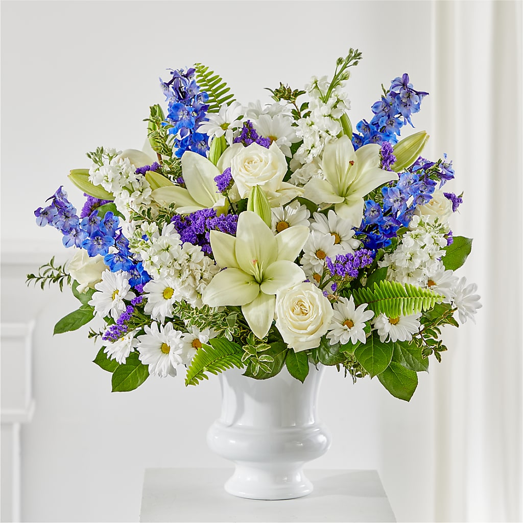 Expressions of Hope Urn Arrangement – Flowers By Helen, Forsyth GA