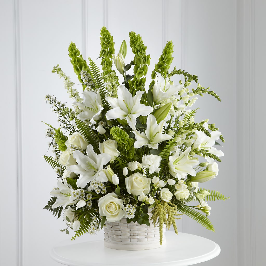 In Our Thoughts Arrangement – Flowers By Helen, Forsyth GA