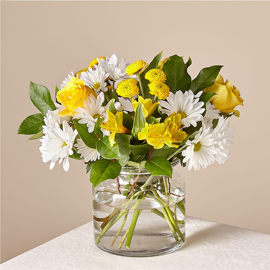 Sunny Sentiments Bouquet – Flowers By Helen, Forsyth GA