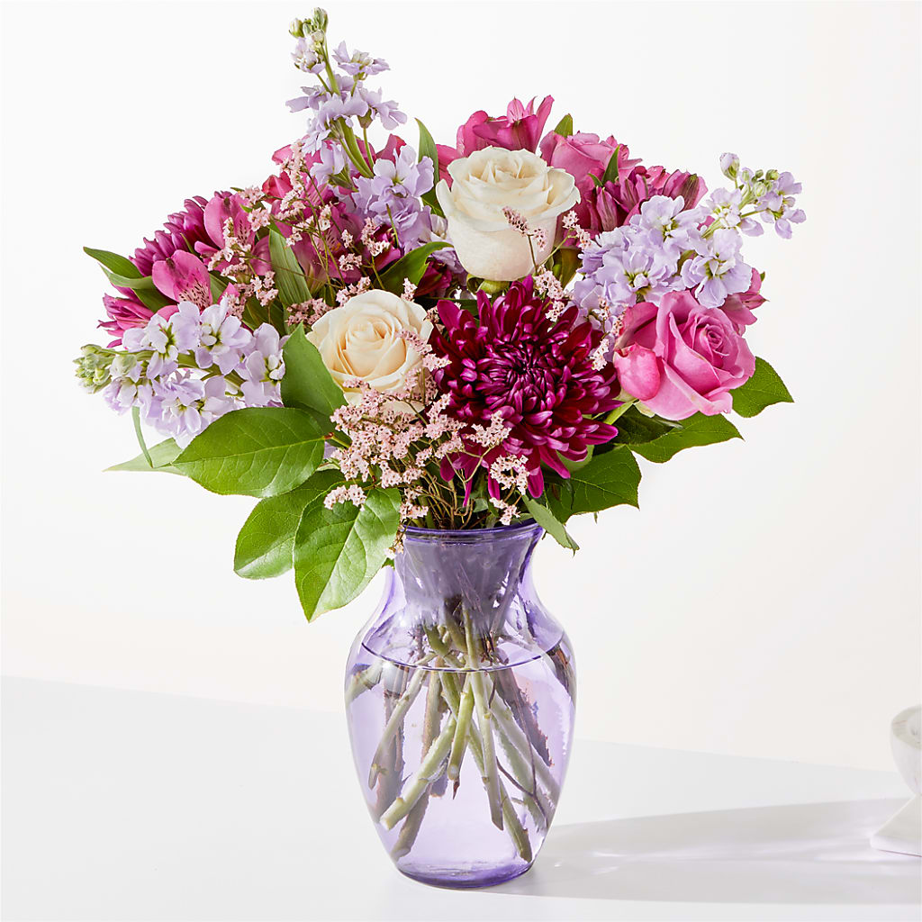 Amethyst Dreams Bouquet – Flowers By Helen, Forsyth GA