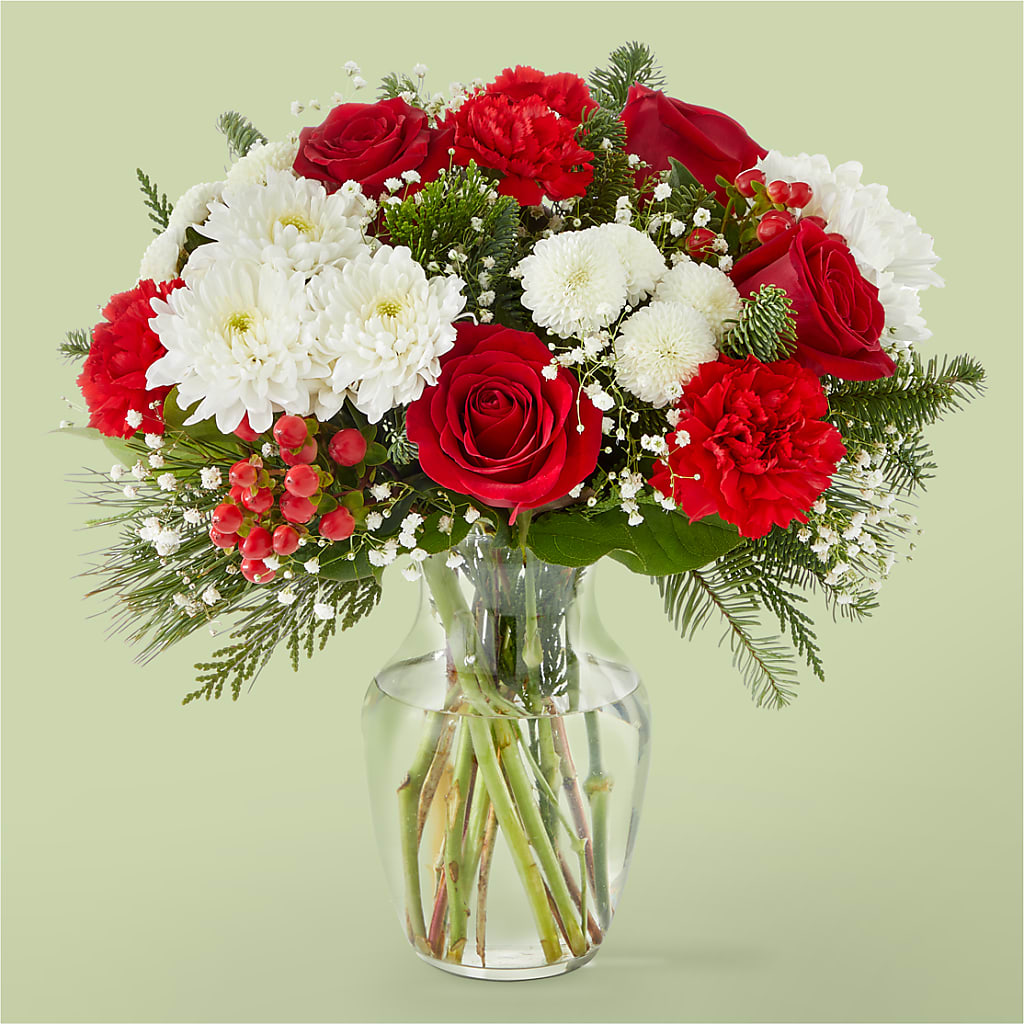 Chance of Flurries Bouquet – Flowers By Helen, Forsyth GA