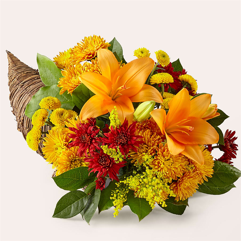 Feast of Color Cornucopia – Flowers By Helen, Forsyth GA