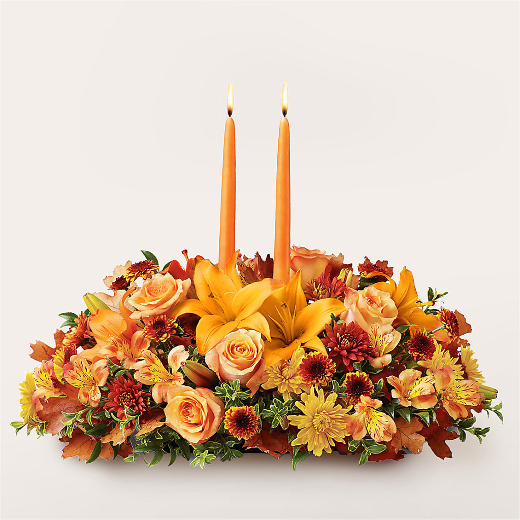 Traditions Centerpiece – Flowers By Helen, Forsyth GA