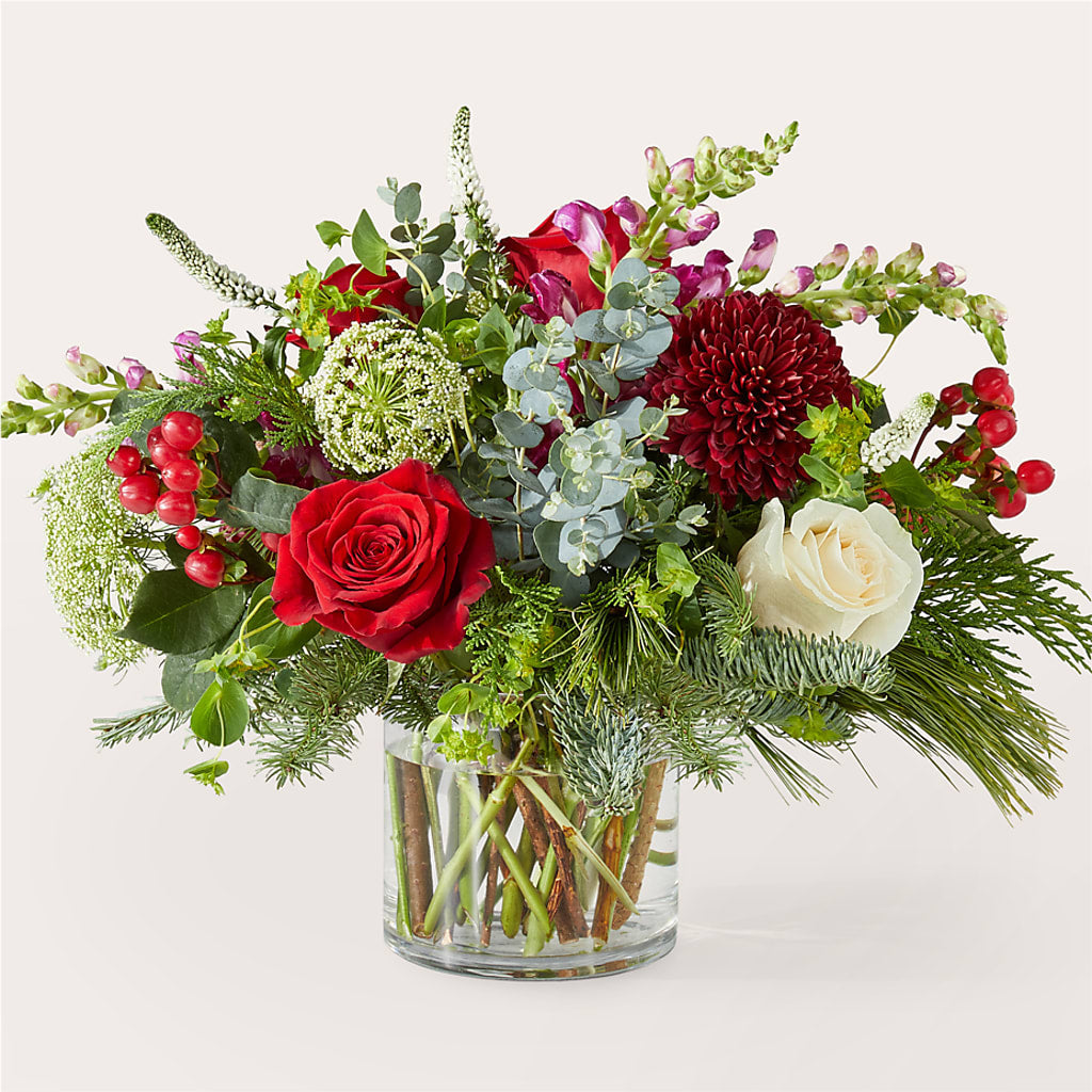 Cranberry Fizz Bouquet – Flowers By Helen, Forsyth GA