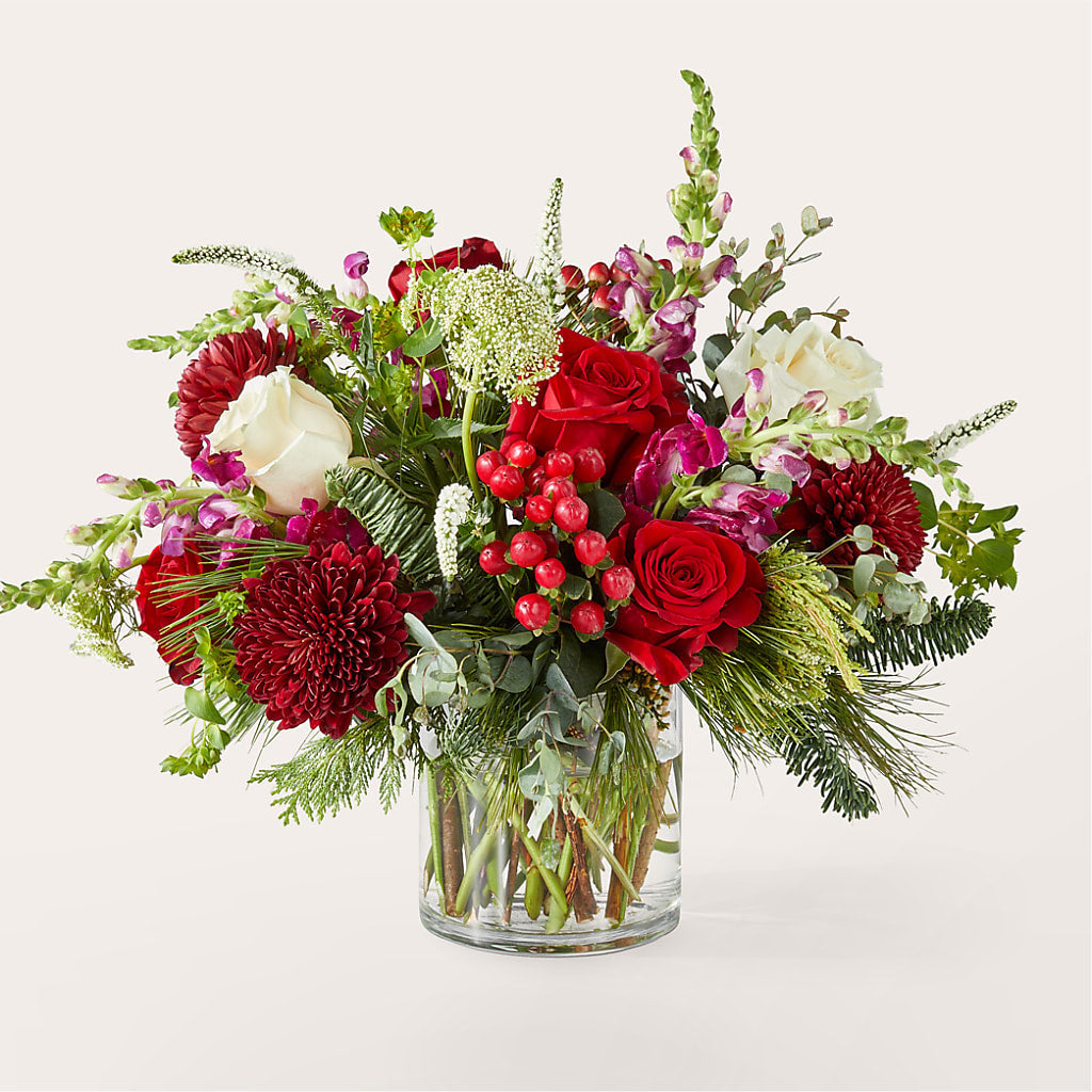 Cranberry Fizz Bouquet – Flowers By Helen, Forsyth GA