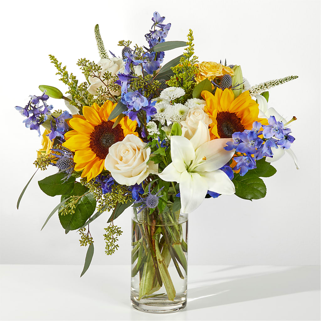 Wonderfully Sunny Bouquet – Flowers By Helen, Forsyth GA