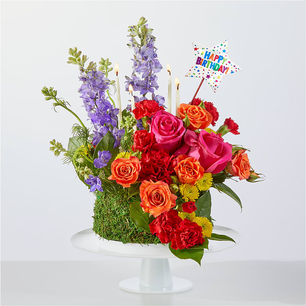 Best Year Yet Floral Cake – Flowers By Helen, Forsyth GA