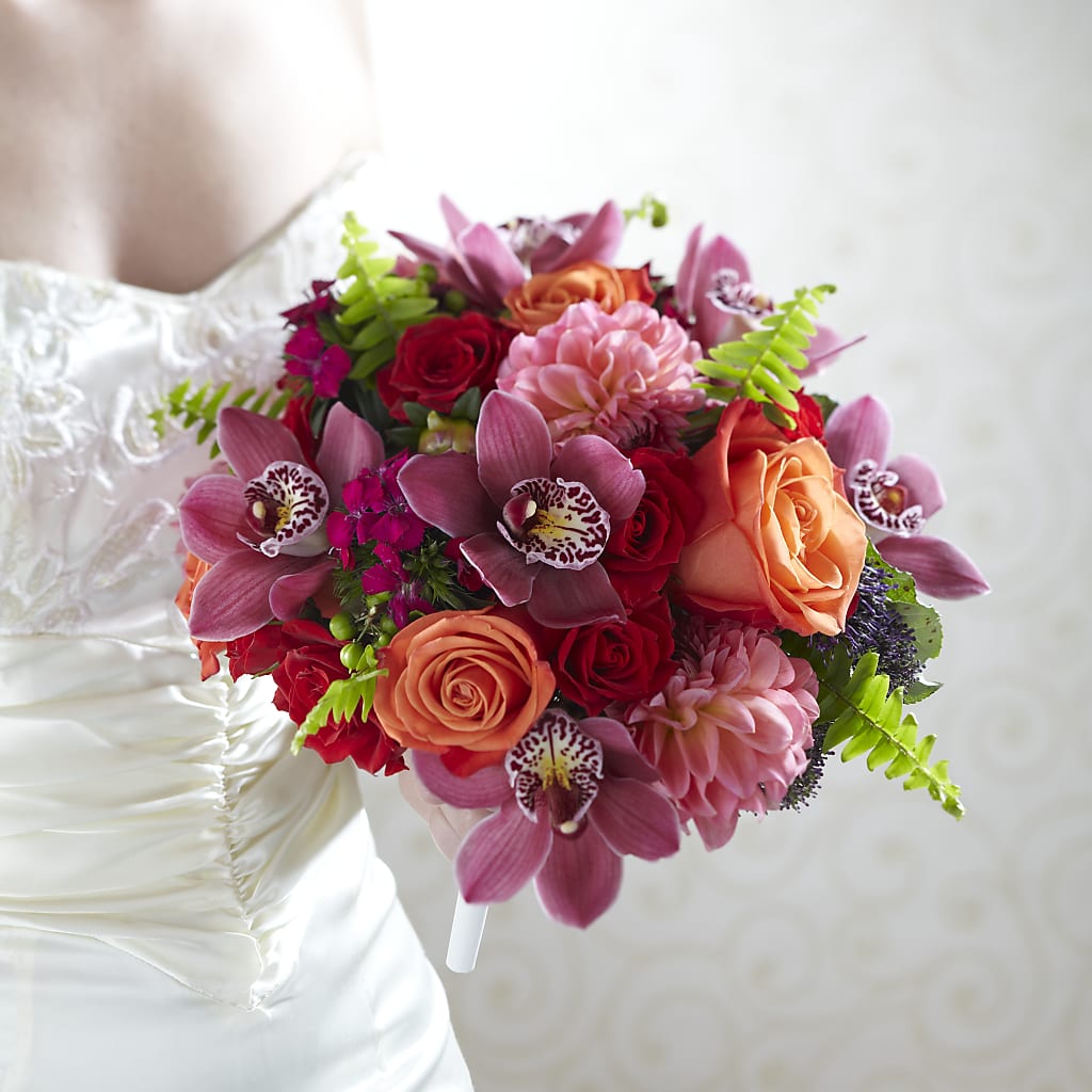 Brilliant Blossoms Bouquet – Flowers By Helen, Forsyth GA