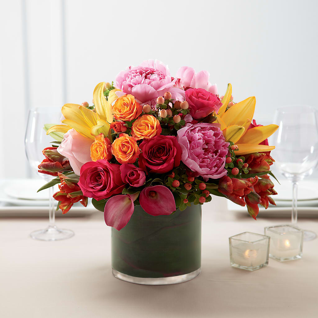 Color Mix Arrangement – Flowers By Helen, Forsyth GA