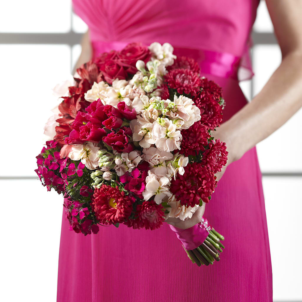 Pink Effervescence Bouquet – Flowers By Helen, Forsyth GA
