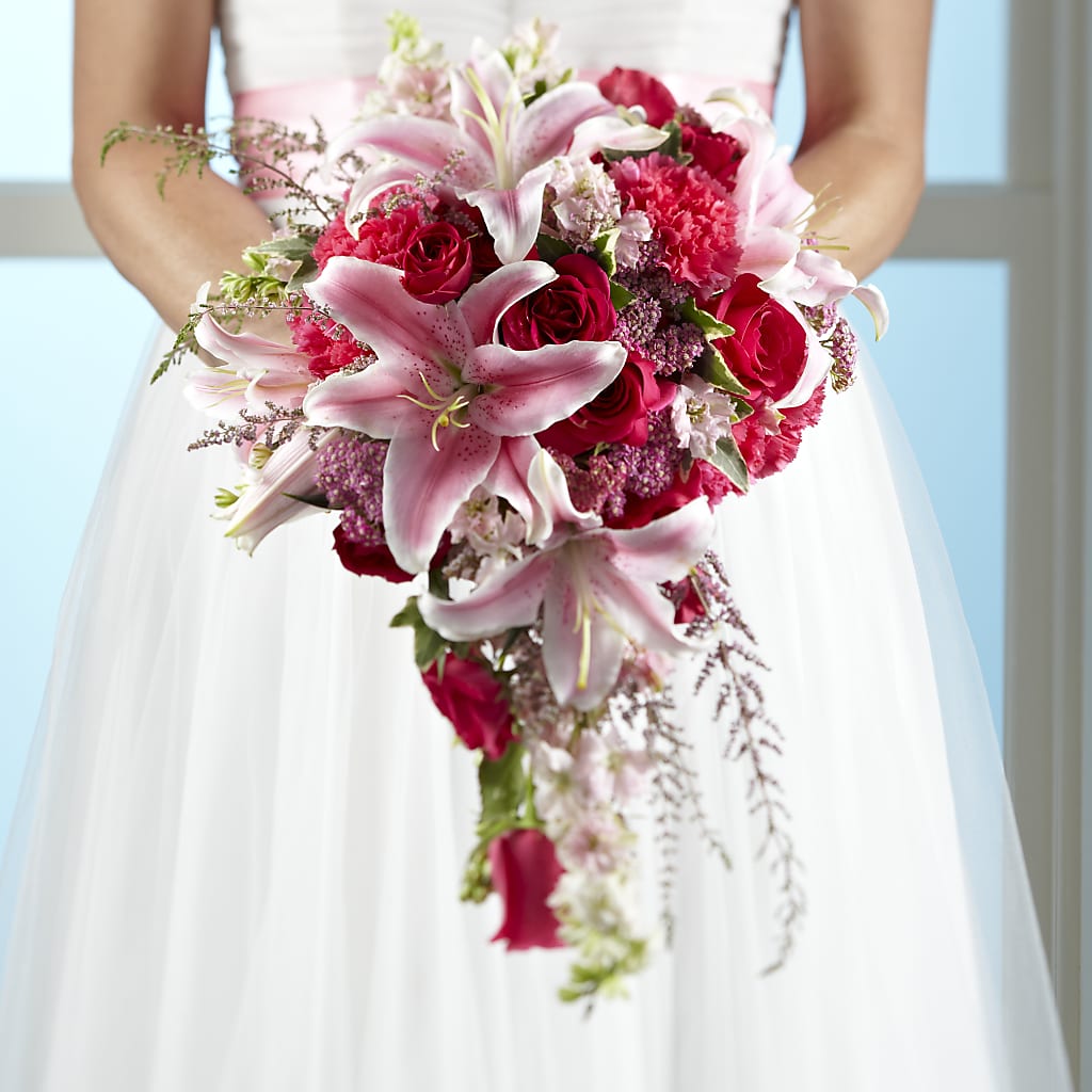 Lily & Rose Bouquet – Flowers By Helen, Forsyth GA