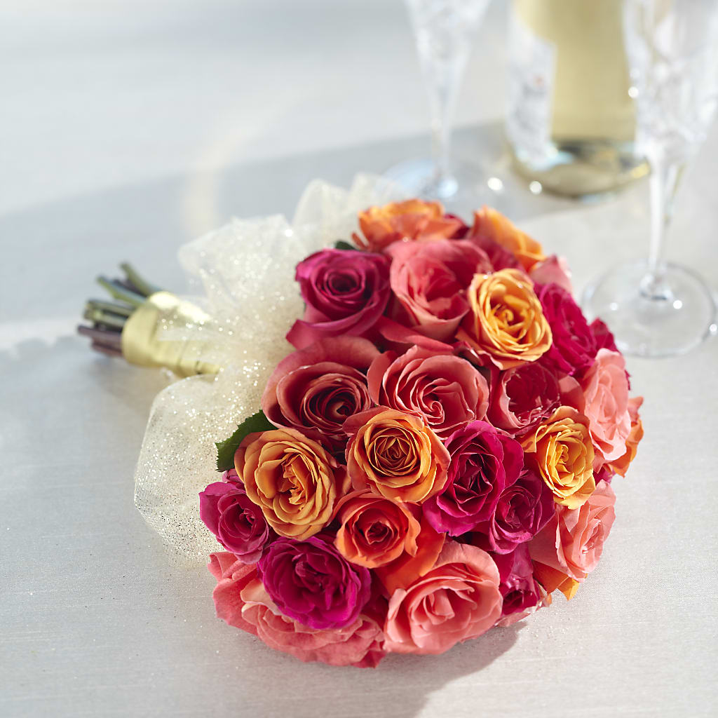 Sweet Roses Bouquet – Flowers By Helen, Forsyth GA