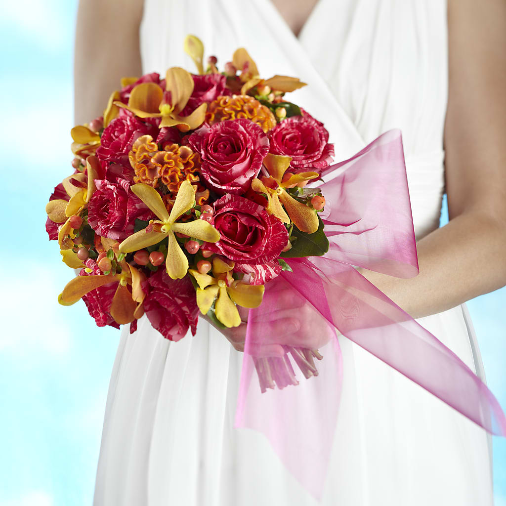 Brilliant Shades of Love Bouquet – Flowers By Helen, Forsyth GA