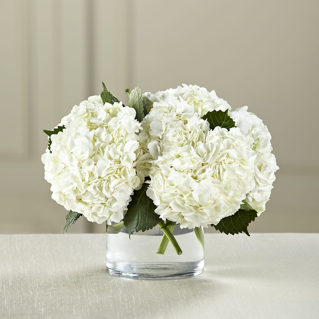 White Hydrangea Bouquet – Flowers By Helen, Forsyth GA