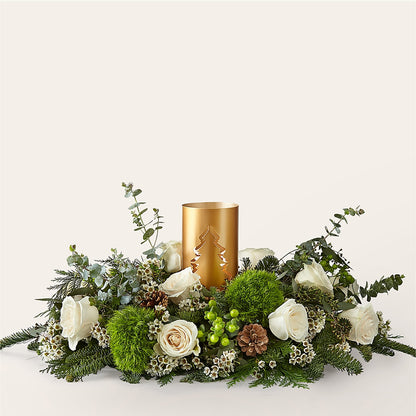 Chestnuts Roasting Centerpiece –  Flowers By Helen, Forsyth GA