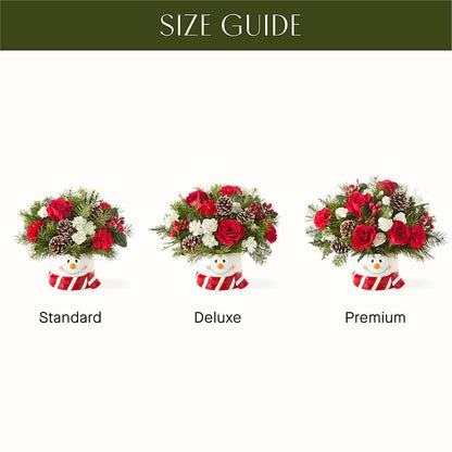 Jolly Snowman Bouquet –  Flowers By Helen, Forsyth GA