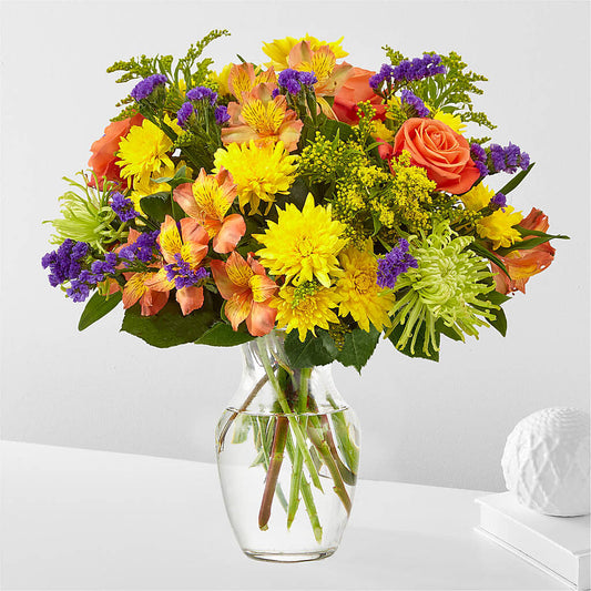 Marmalade Skies Bouquet –  Flowers By Helen, Forsyth GA